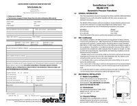 Thumbnail of document Manual - 278 Barometric Pressure Transducer